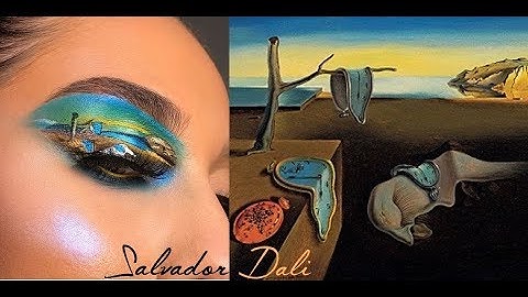 The persistence of memory, Salvador Dali - Tutorial | Ilinca Munteanu