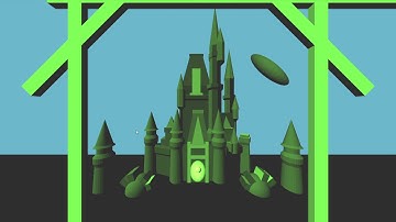 FINAL PROJECT - 3D HIERARCHICAL MODELLING | SCSV2213-01 (Cinderella Castle)