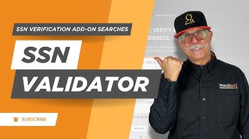 What is an SSN Validator and How to Use It? | Searchbug Tutorials