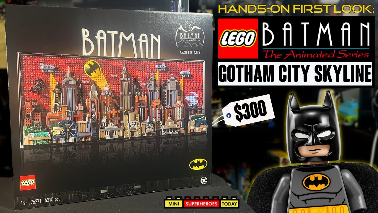 HANDS ON FIRST LOOK: $300 LEGO Batman The Animated Series Gotham