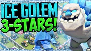 ICE GOLEM Strategy! Clash of Clans UPDATE Town Hall 10-12