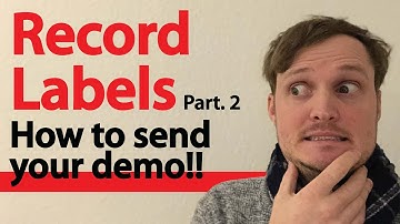 Sending Emails to Record Labels [PART 2]: SENDING