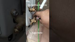 Cómo Instalar un Aire Acondicionado SIN Bomba de Vacío (Truco Fácil y Efectivo) # aireacondicionado