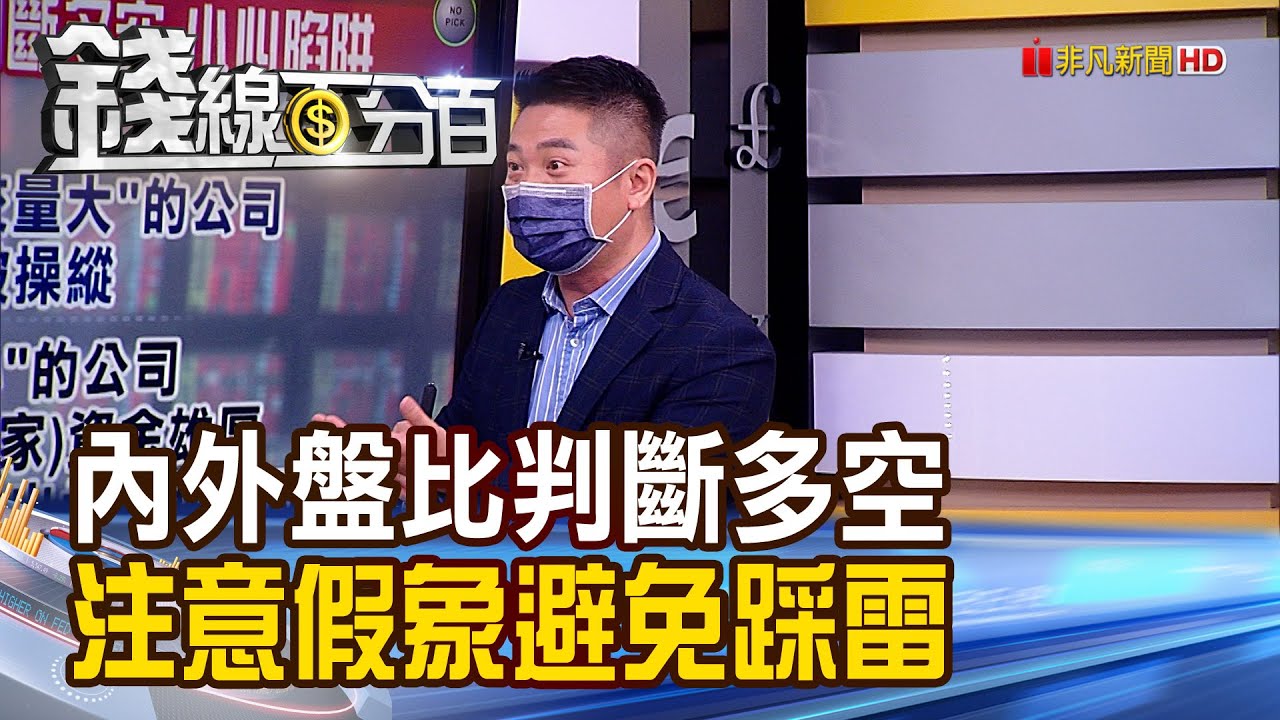 《內外盤比判斷多空 注意假象避免踩雷!》【錢線百分百】20210614-2│非凡財經新聞│