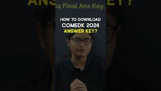 How to Download COMEDK 2024 Ans Key? #shorts #comedk #comedk2024 screenshot 3