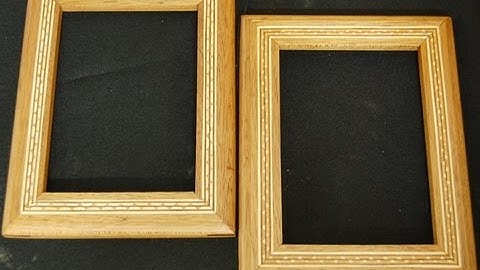 How to Inlay a Wood Inlay Banding in a Picture Frame - Woodworking Methods