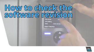 x400 How to check the software revision