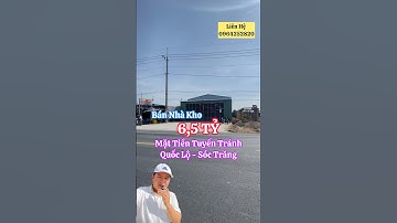 Bán Nhà Kho - Mặt Tiền Tuyến Tránh Quốc Lộ 1A - Sóc Trăng - Liên Hệ : 0964252820 #datnensoctrang