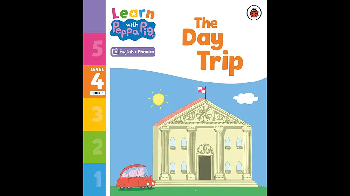 Reading Learn with Peppa Pig book - The Day Trip - English Phonics - Children Story Time