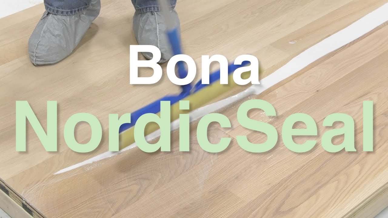 Applying Bona Nordicseal To Your, Bona Naturale Hardwood Floor Finish