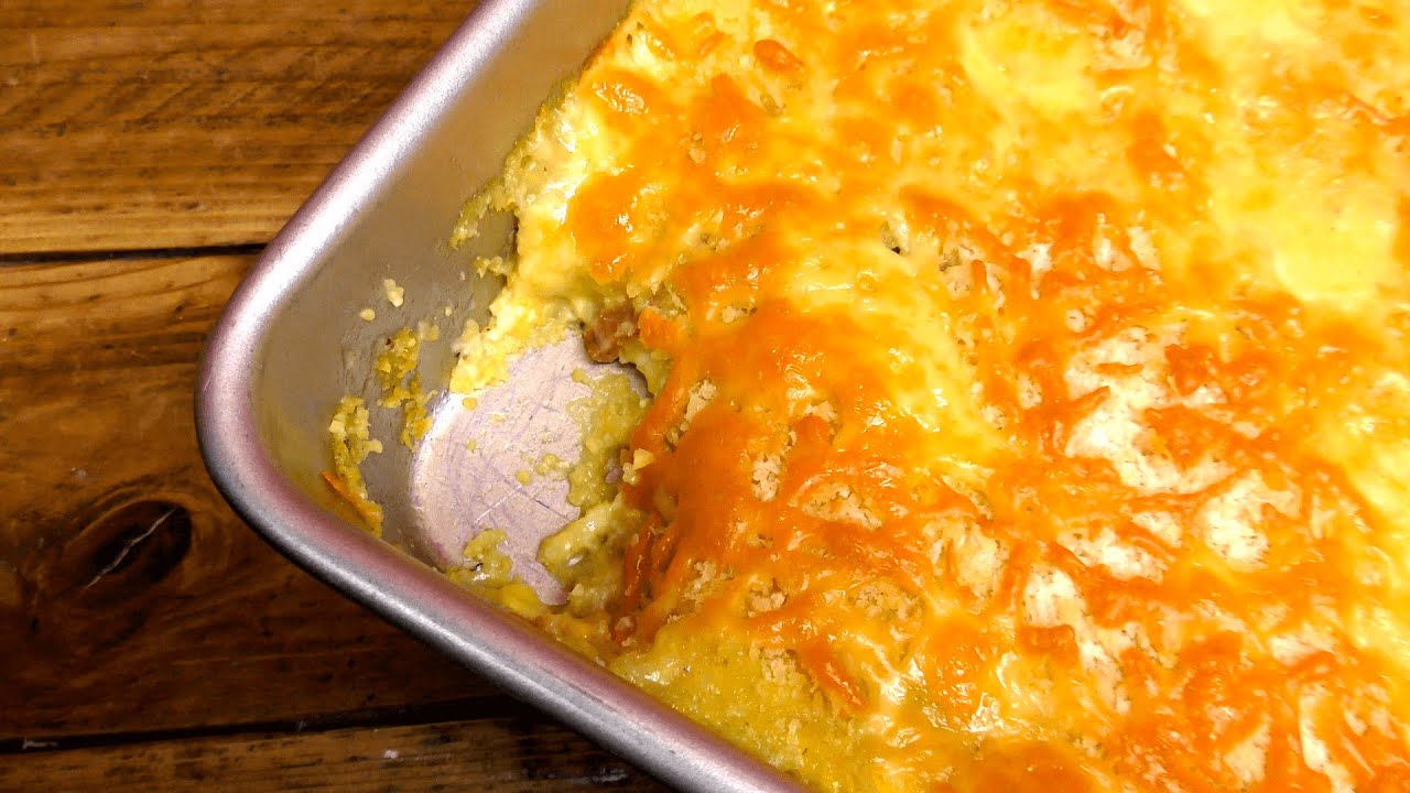 How To Make Bacon & Cheese Polenta Gratin - Recipe