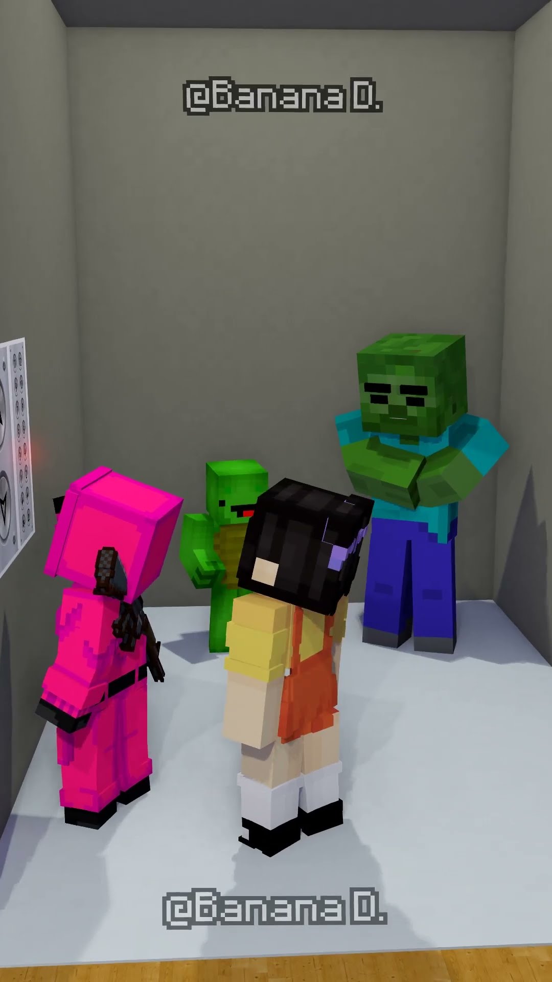 Evil Zombie vs SQUID team IQ 9999 Sniper