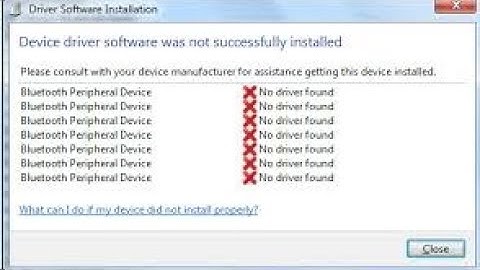 How to Fix Bluetooth Peripheral Device Driver Error Problem (Solved)