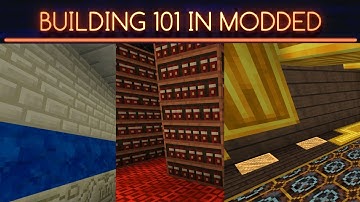 Building 101 in Modded Minecraft Ep. 1 - Palettes, the Chisel Mod and Block Variation