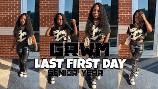 GRWM: FIRST DAY OF SCHOOL | SENIOR YEAR