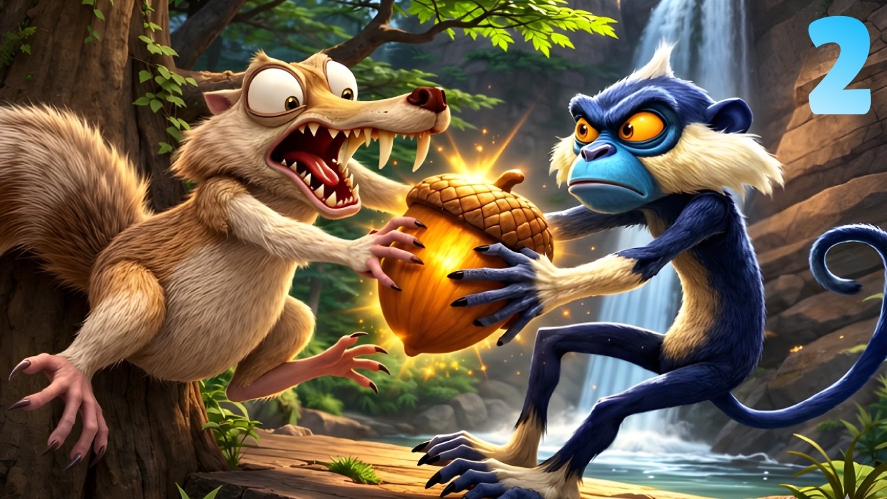 ЦЯ МАВПА ЗАБРАЛА МІЙ ЖОЛУДЬ | Ice Age 2 The Meltdown #2