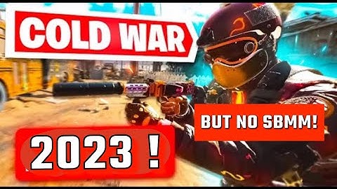 BLACK OPS COLD WAR in 2023 BUT SBMM DOESN’T EXIST😳