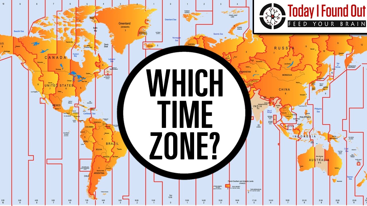 What Time Zones are the Poles In? YouTube