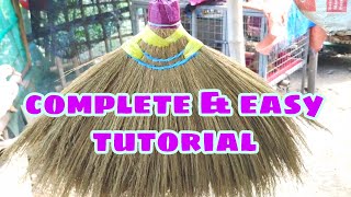 soft broom DIY | paano gumawa ng walis tambo | how to make soft broom