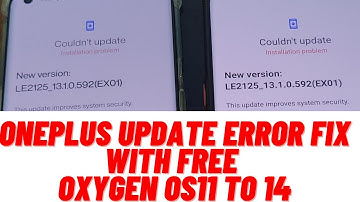 Oneplus Update installation Problem Fix Free Without PC Hindi Tutorial-couldn