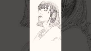완전 좋은 노래 들어봐요 #드로잉#그림#그리기#르세라핌#김채원#kpop