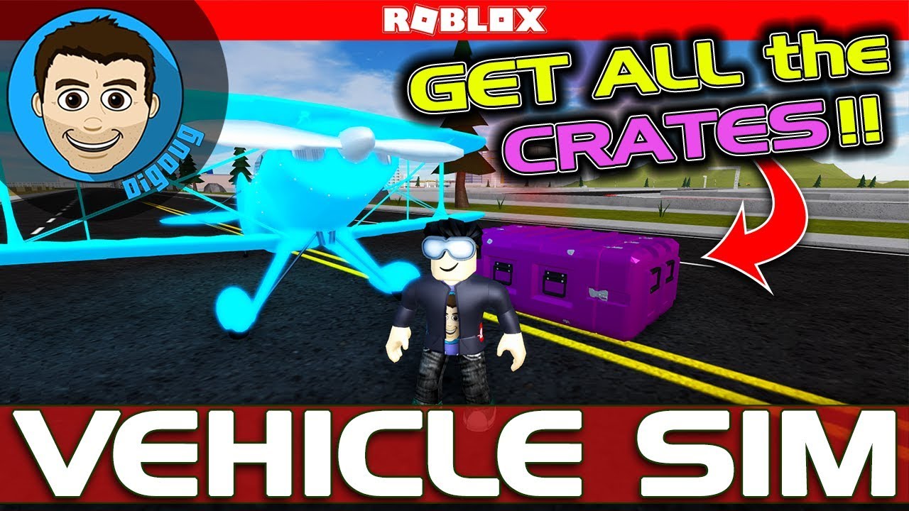 Roblox Vehicle Simulator How To Find Crates - 