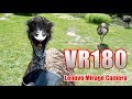 [VR180]掛川花鳥園 ふれあい体験 VR [Mirage Solo Camera]