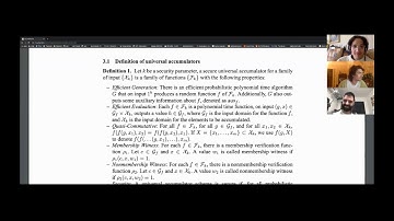 #9 Universal Accumulators with Efficient Nonmembership Proofs (feat. Alessandro Ricottone)