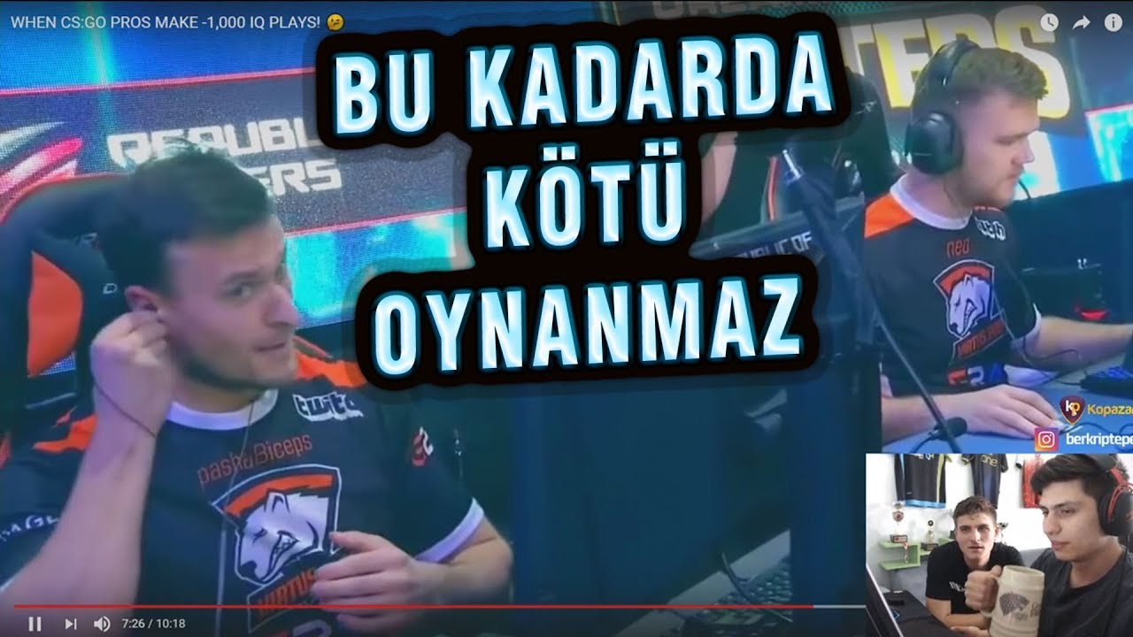 BERK RİP TEPE ESPORCULARIN EN KÖTÜ OYUNLARINI İZLİYOR