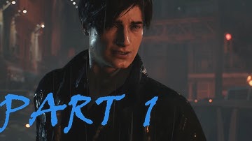 RESIDENT EVIL 2 REMAKE Walkthrough Gameplay Part 1 ~ (LEON RETURNS)