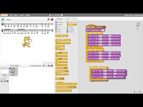 Com fer un cànon musical amb Scratch 2.0 en 5 minuts!