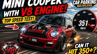 Can I hit 300+ with V8 mini Cooper 😈🔥. #minicooper #fyp #cars #modify #reel #shots #video #viral ... screenshot 2