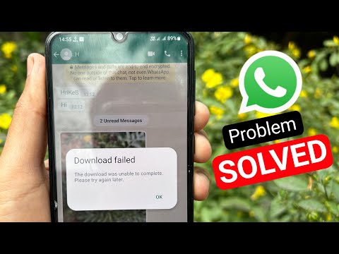 Solved Problem : WhatsApp Photos & Videos Download Failed 2024