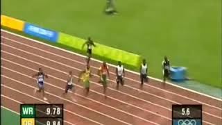 Olympics Athens 2004- 100m sprint race Men's
