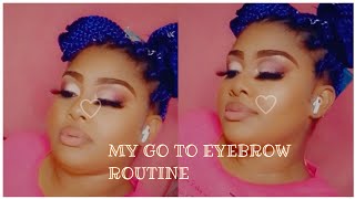 MY FIRST BROW TUTORIAL