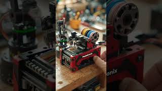 Mini Auto Wire Harness Assembly Robot 🔌🤖 Tiny Electronics Factory #shorts