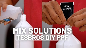 DIY PPF Kits - How to Mix Slip and Tack Solutions - TESBROS