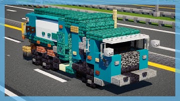 Minecraft Los Angeles Garbage Truck Tutorial