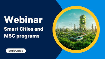 Webinar: Explore Smart Cities and MSC programs at Constructor Institute