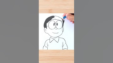 HOW TO DRAW NOBITA / DORAEMON CARTOON