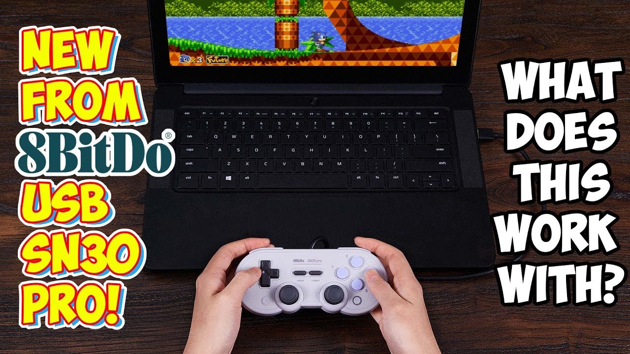Is This The Best Wired Usb Retro Controller 8bitdo Sn30 Pro Usb Version Youtube