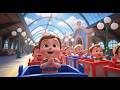 Train Ride Wonder Day 🚂✨ | Fun Learning Adventure for Kids | Preschool Educational Video