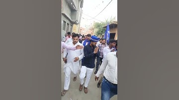 Baba sahab Ambedkar Ji || Abhishek jatav Croud kafila ||ABHISHEK KUMAR JATAV