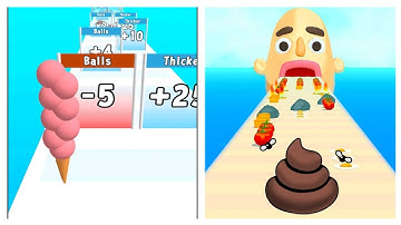 Ice Cream Rush 🍦 VS Sandwich Runner 🥪 - All Level Gameplay Android,iOS - NEW APK MEGA UPDATE