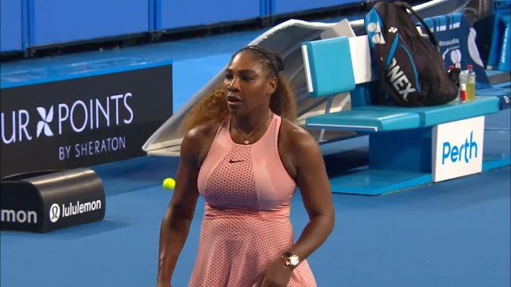 Serena Williams v Belinda Bencic highlights (RR) | Mastercard Hopman Cup 2019