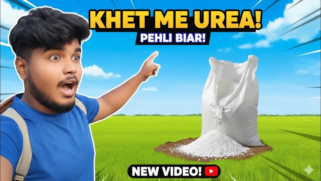 System baad mein set karenge, pehle khet mein khaad set kar dein! 😂 Desi kaam, asli aaram. ​