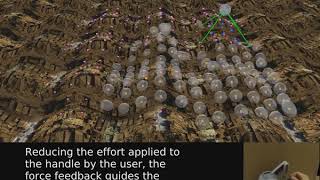 An Assisted Bilateral Control Strategy for 3D Pose Estimation of Visual Features