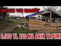 YENİ KOYUN AHIRIMIZIN YARISINA GELDİK ~ UCUZ VE BASİT YÖNTEM