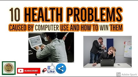 10 Health Problems Caused by Computer Use and How to Win Them