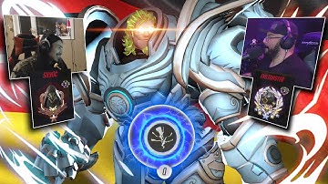 When a Widowmaker main tries Reinhardt for the FIRST time - Overwatch